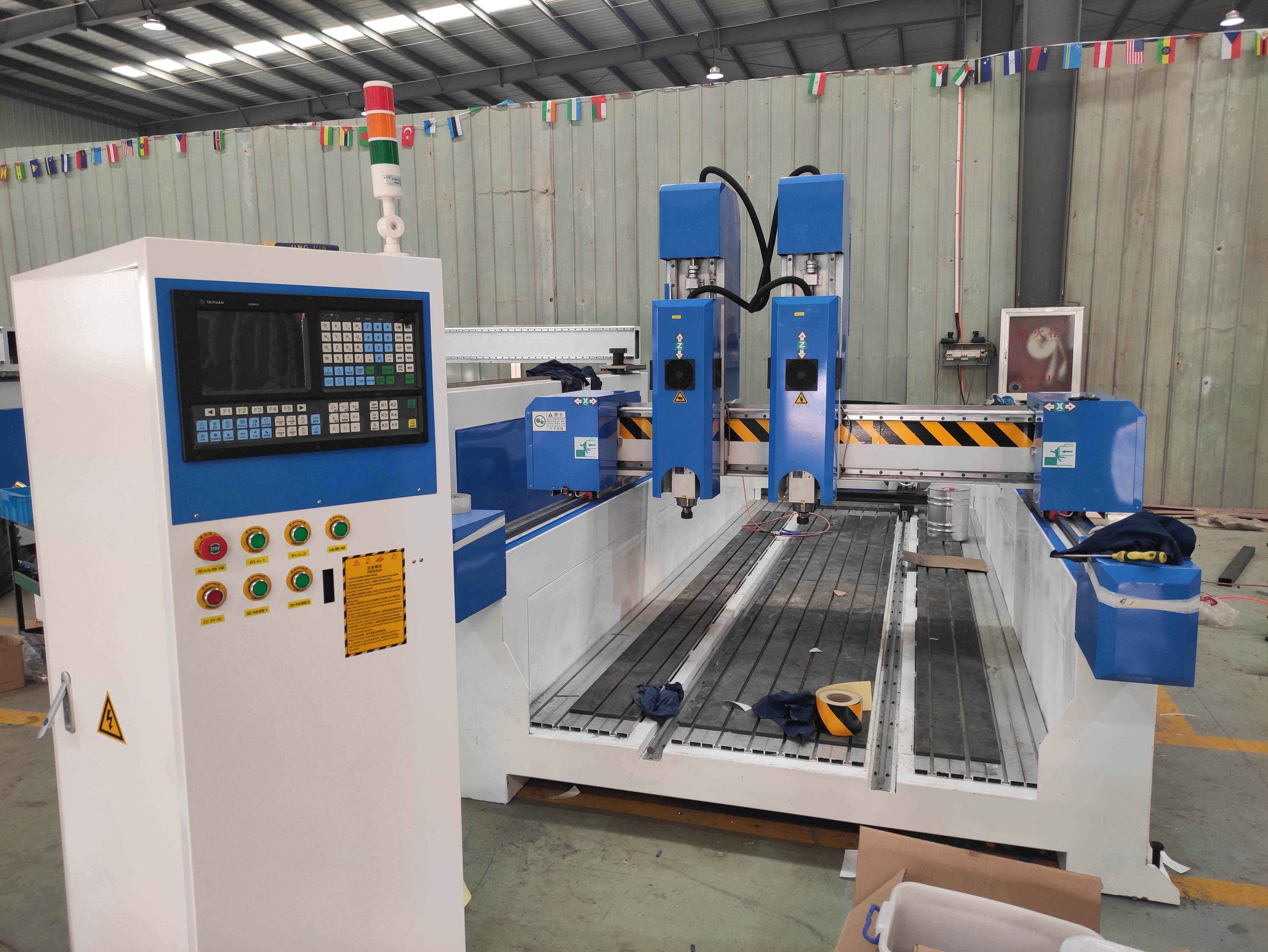 四工序數控開料機及質量判斷